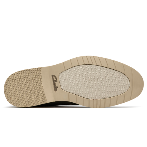 Men's Clarks Monahan Plain - Stone Nubuck