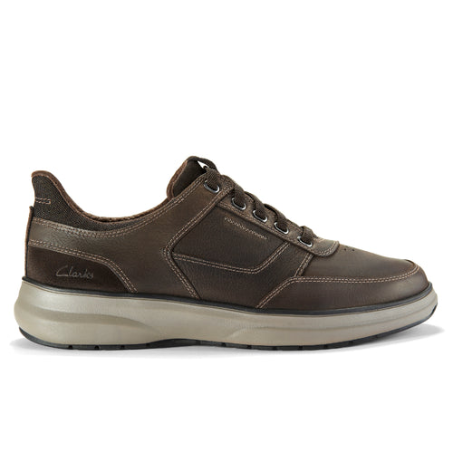 Men's Clarks Mullan Easy - Dark Brown