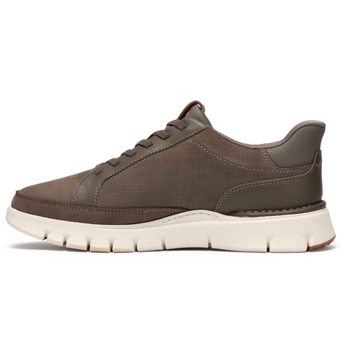 Men's Clarks Step 365 Lace - Grey Nubuck