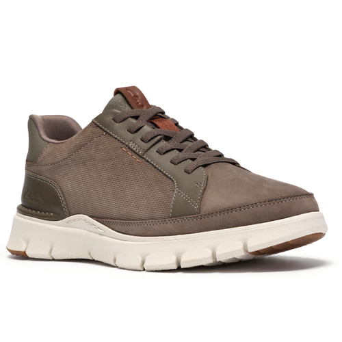 Men's Clarks Step 365 Lace - Grey Nubuck