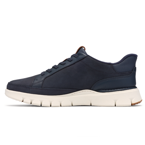 Men's Clarks Step 365 Lace - Navy Nubuck