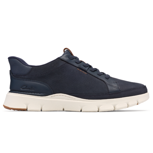 Men's Clarks Step 365 Lace - Navy Nubuck