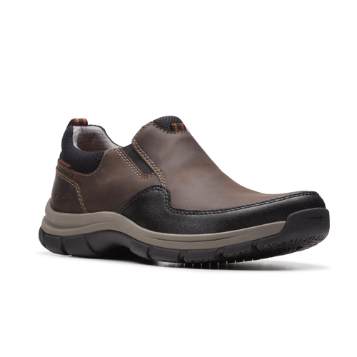 Men's Clarks Walpath Step - Dark Brown