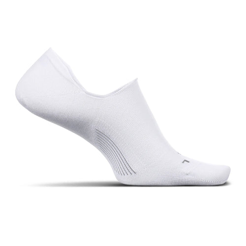 Men's Feetures Everyday Ultra Light Invisible Socks - White