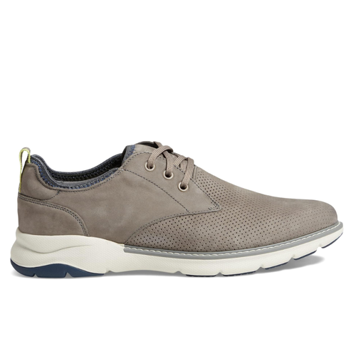 Men's Florsheim Frenzi Perf Oxford - Gray Nubuck