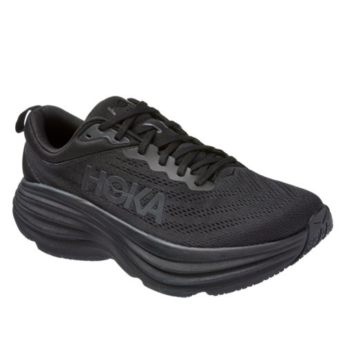 Men’s HOKA Bondi 8 – Black/Black (BBLC)
