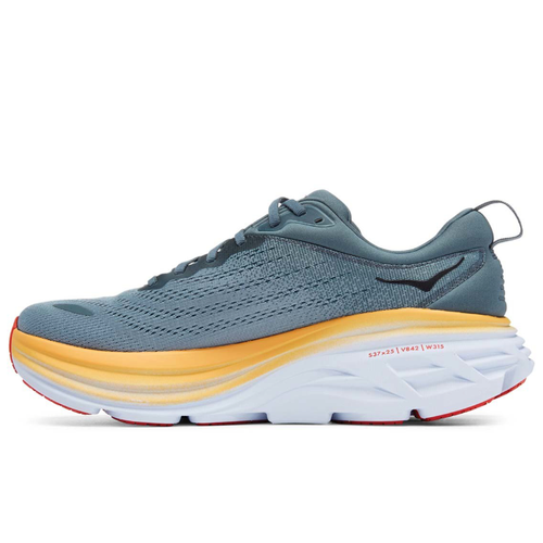 Men’s HOKA Bondi 8 – Goblin Blue/Mountain Spring (GBMS)
