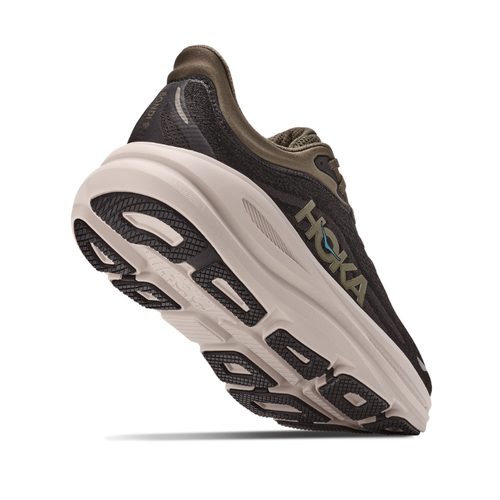 Men's HOKA Bondi 9 - Black/River Rock Grey (BKRV)
