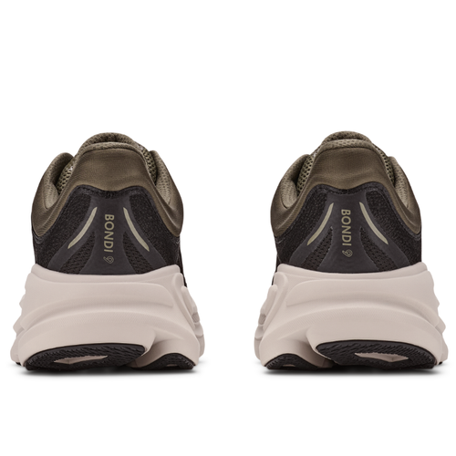 Men's HOKA Bondi 9 - Black/River Rock Grey (BKRV)