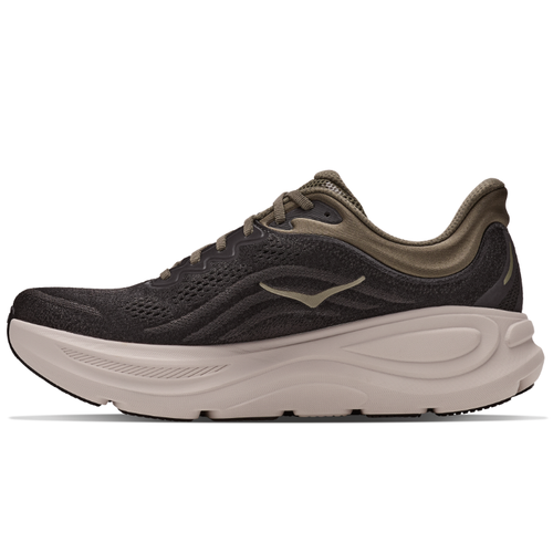 Men's HOKA Bondi 9 - Black/River Rock Grey (BKRV)
