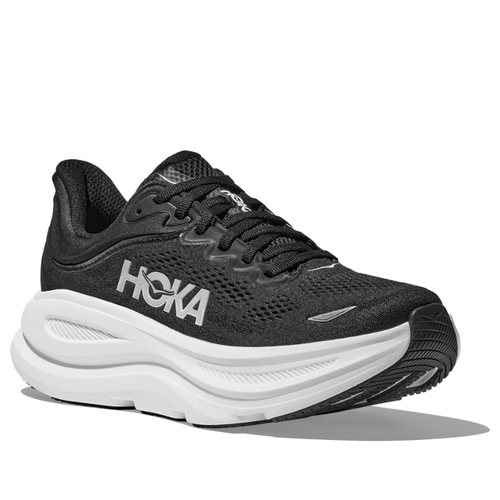 Men's HOKA Bondi 9 - Black/White (BWHT)