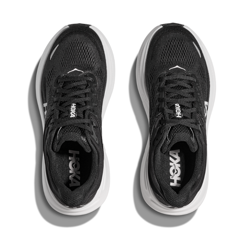 Men's HOKA Bondi 9 - Black/White (BWHT)