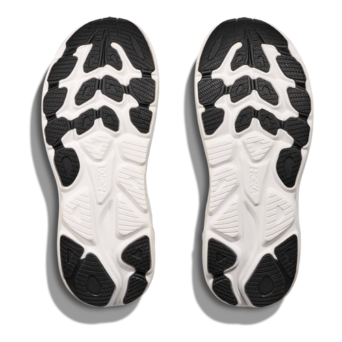 Men's HOKA Clifton 10 - Black/White (BWHT)