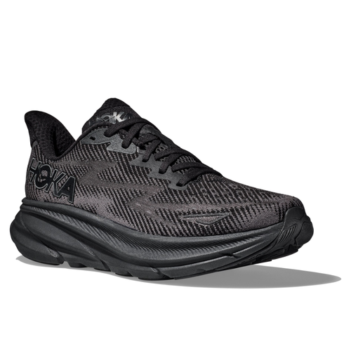 Men's HOKA Clifton 9 – Black/Black (BBLC)