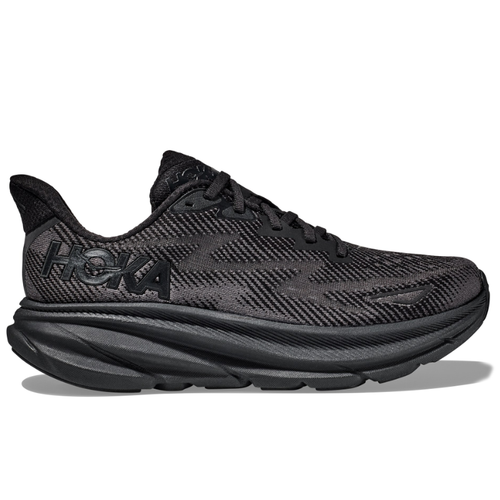 Men's HOKA Clifton 9 – Black/Black (BBLC)