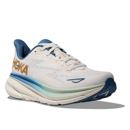 Men's HOKA Clifton 9 – Frost/Gold (FTG)