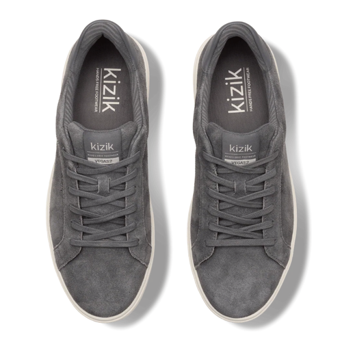 Men's Kizik Vegas 2 - Grey Suede
