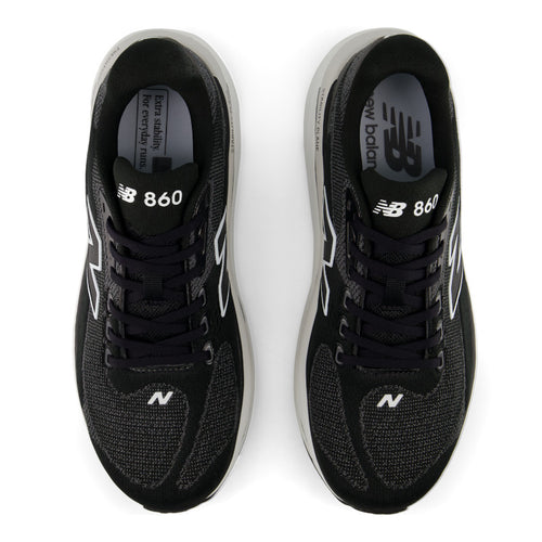 Men’s New Balance Fresh Foam X 860v15 – Black/NB 103 White