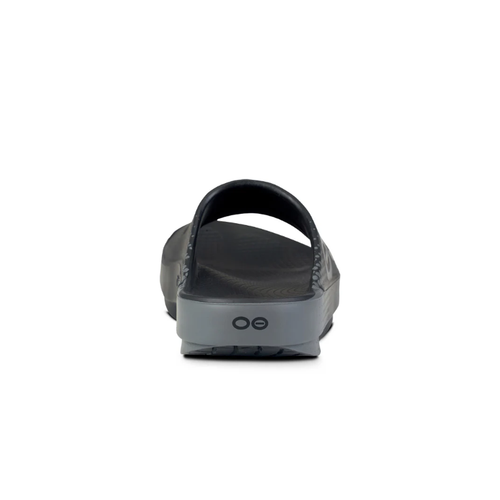 Men's OOFOS OOahh Sport Slide - Matrix Black