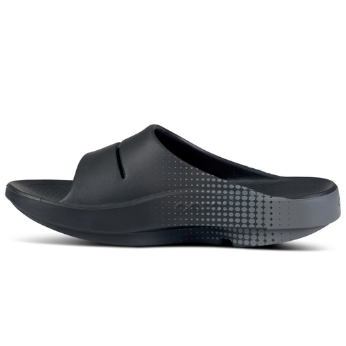 Men's OOFOS OOahh Sport Slide - Matrix Black