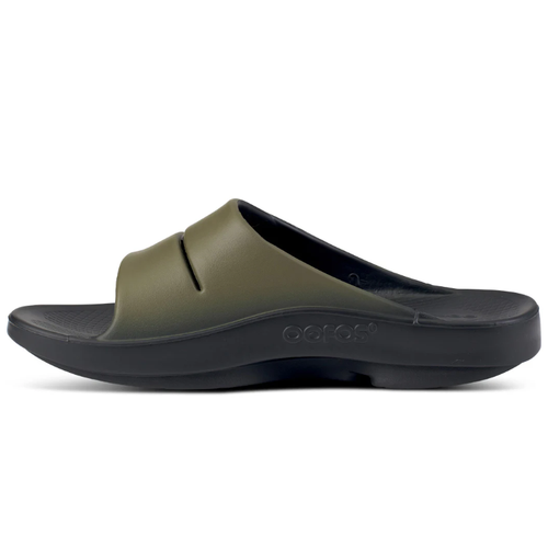 Men's OOFOS OOahh Sport Slide - Tactical Green