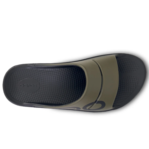 Men's OOFOS OOahh Sport Slide - Tactical Green