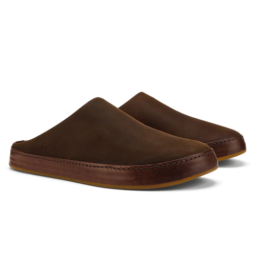 Men’s OluKai Hamani Hulu – Dark Java/Dark Java