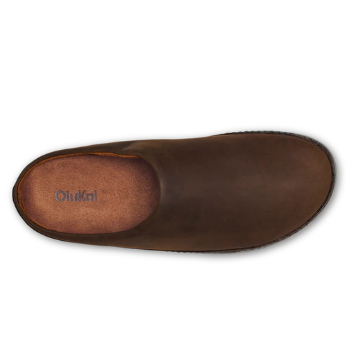 Men’s OluKai Hamani Hulu – Dark Java/Dark Java