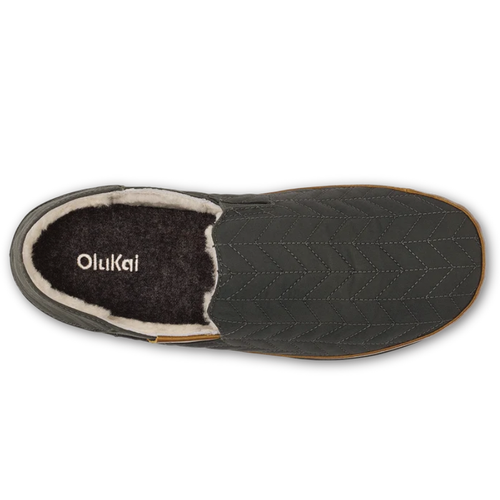 Men’s OluKai Hanohano II – Dark Shadow/Dark Shadow