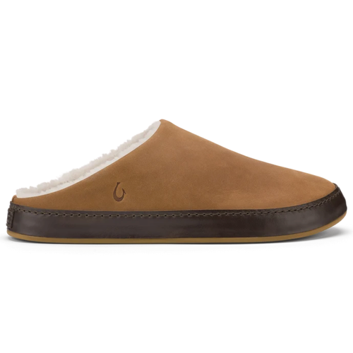Men's OluKai Lōli‘i Slipper - Toffee/Dark Java