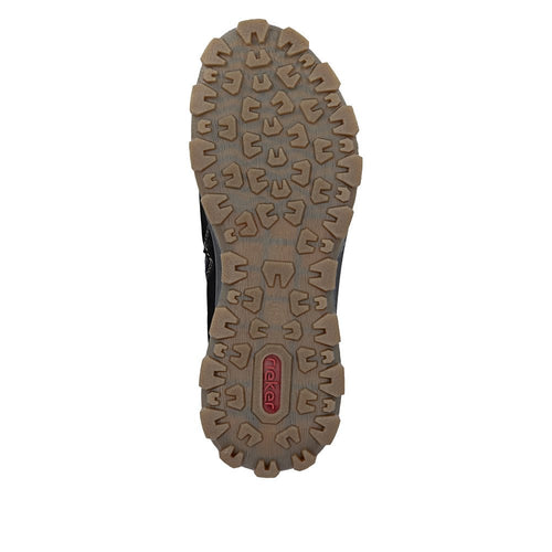 Men's Rieker Finn 08 - Schwarz/Kaffee