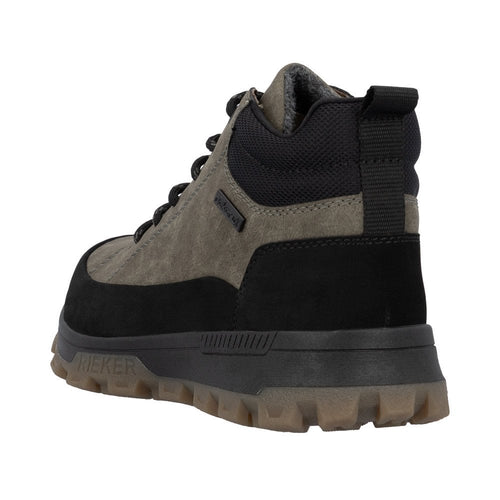 Men's Rieker Finn 08 - Schwarz/Kaffee