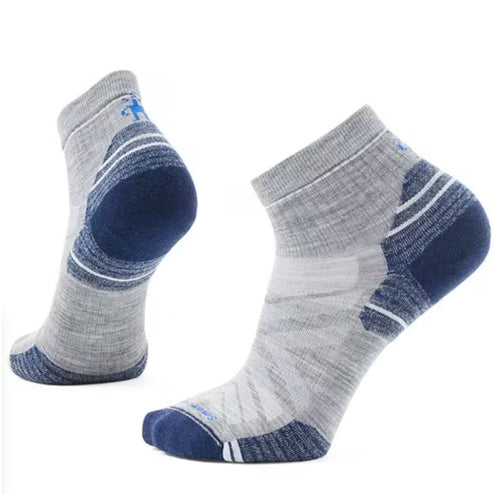 Men's Smartwool Hike Targeted Cushion Ankle Socks - Light Gray