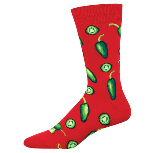 Men's Socksmith Jalapeño Business Cotton Crew Socks - Red