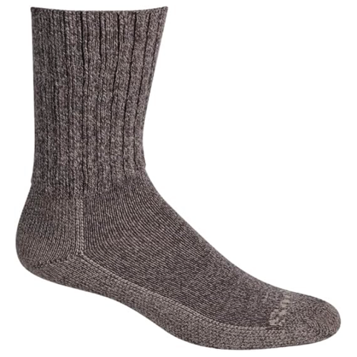 Men's Sockwell Big Easy Relaxed Fit Crew Socks – Mushroom