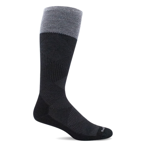 Men's Sockwell Diamond Dandy Moderate Graduated Compression Socks - Black