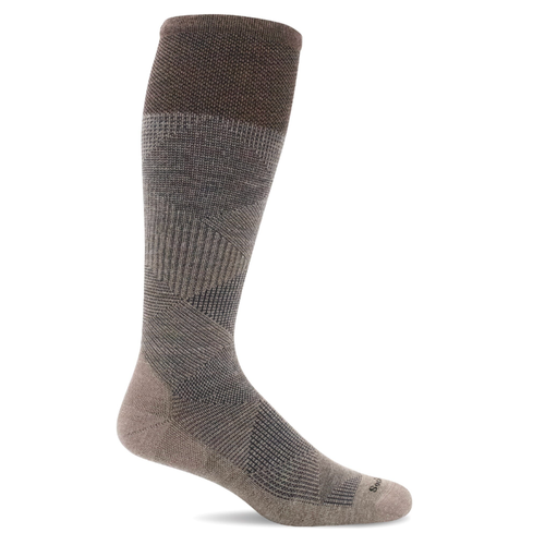 Men's Sockwell Diamond Dandy Moderate Graduated Compression Socks - Khaki