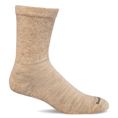 Men's Sockwell Extra Easy Relaxed Fit Crew Socks – Barley