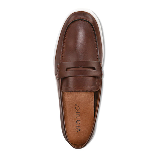 Men's Vionic Uptown - Coffee Leather