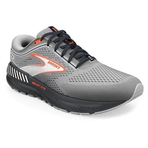 Men’s Brooks Beast GTS 23 – Grey/Scarlet/Ebony