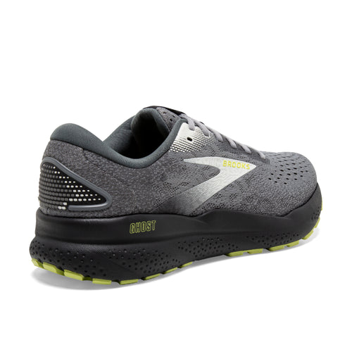 Men’s Brooks Ghost 16 – Primer Grey/Lime