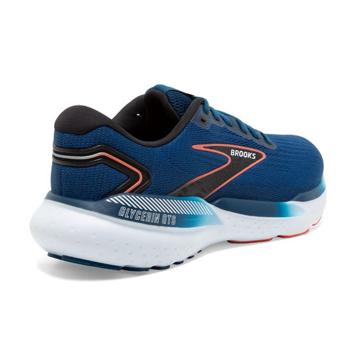 Men’s Brooks Glycerin GTS 21 – Blue Opal/Black/Nasturtium