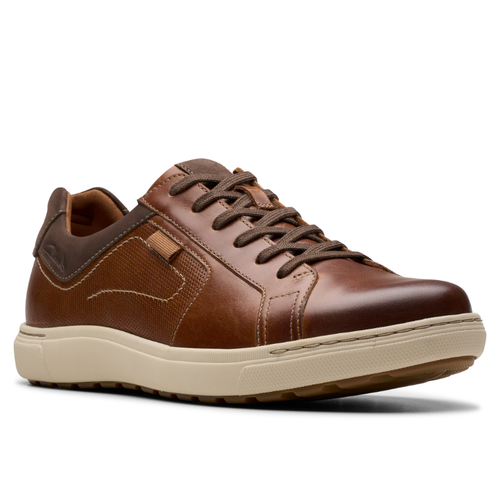 Men's Clarks Mapstone Lace - Tan Leather