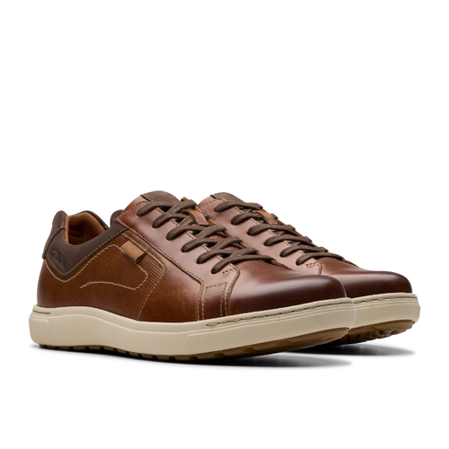 Men's Clarks Mapstone Lace - Tan Leather