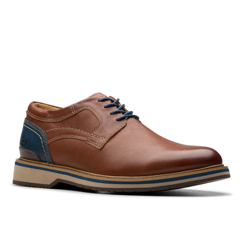 Men’s Clarks Monahan Plain – Tan Leather