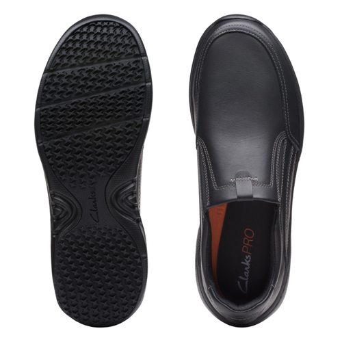 Men’s Clarks Pro Step Slip-On – Black
