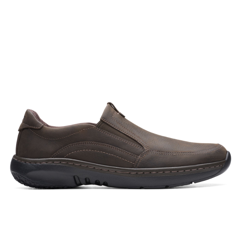Men's Clarks ClarksPro Step - Dark Brown Tumbled - Stan's Shoes Men's Clarks ClarksPro Step - Dark Brown Tumbled - Stan's Shoes