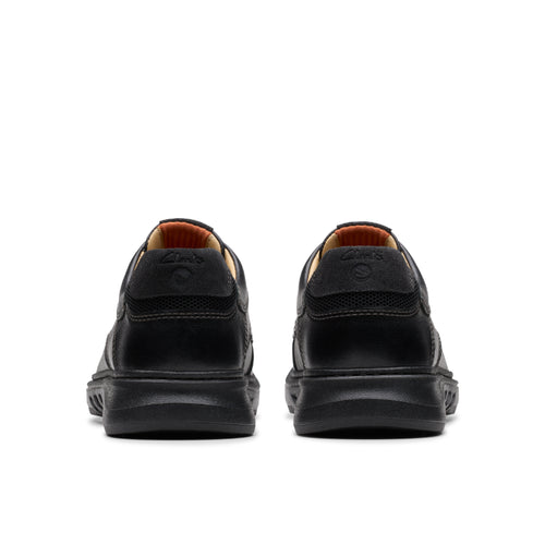 Men's Clarks Un Briley Lace - Black Leather