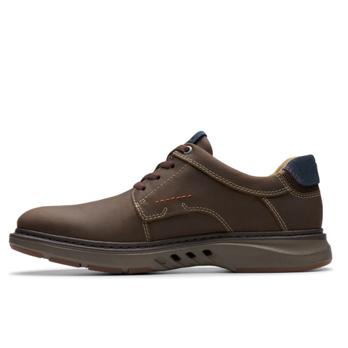 Men's Clarks Un Briley Pace - Brown Nubuck