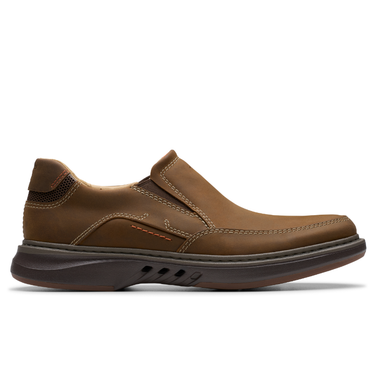 Clarks べっ甲 フラット ライラック スニーカ ローファー レザー Mens-Clarks-Un-Briley-Step-